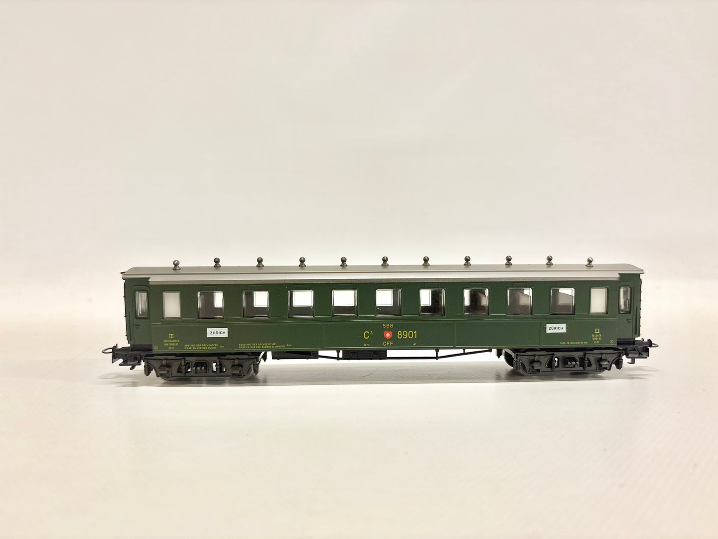 Märklin 4138 Personenwagen Schnellzugwagen SBB AC H0