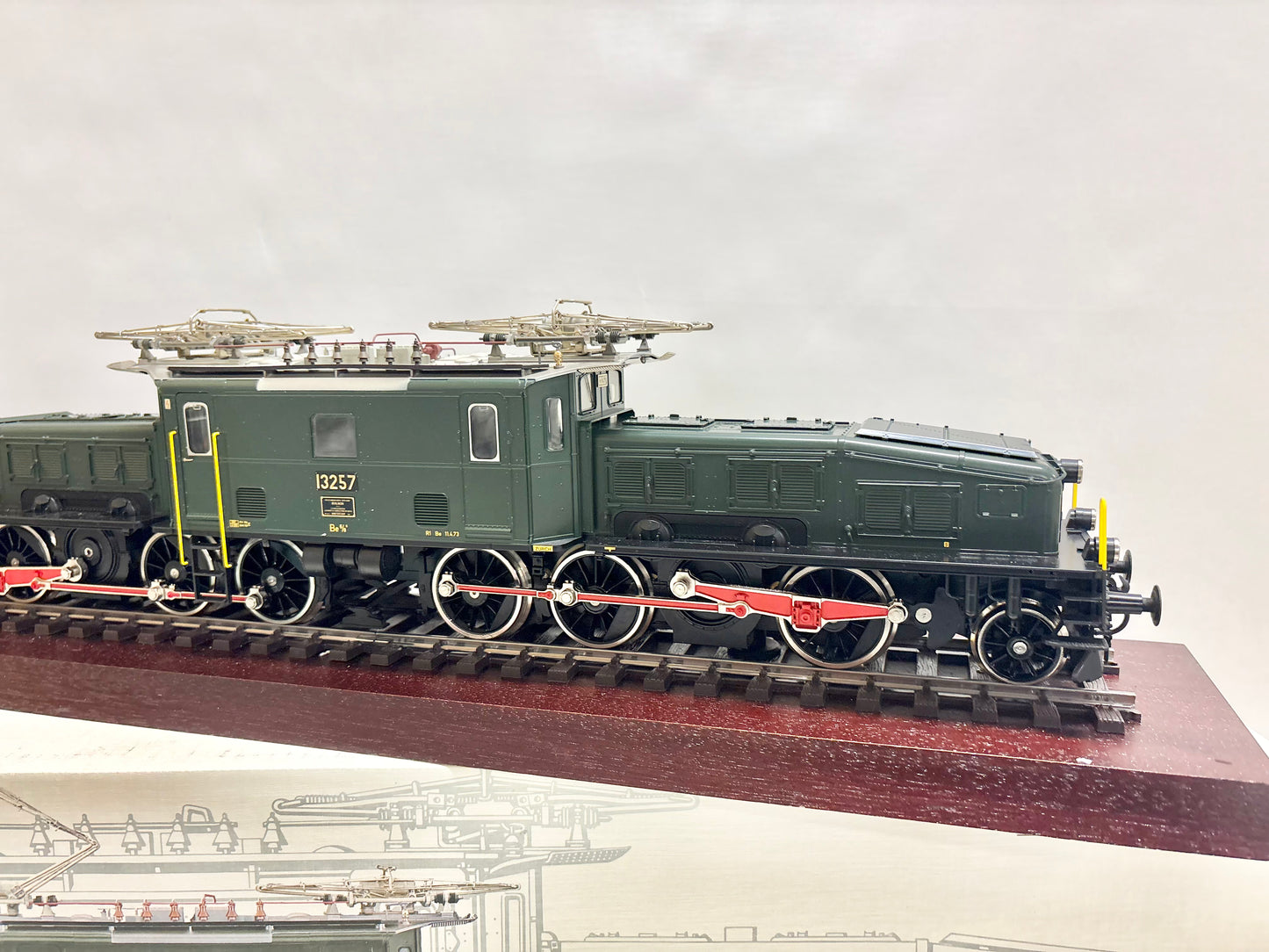 Märklin 5755 E-Lok Be 6/8 13253 Krokodil ÖGEG Spur 1