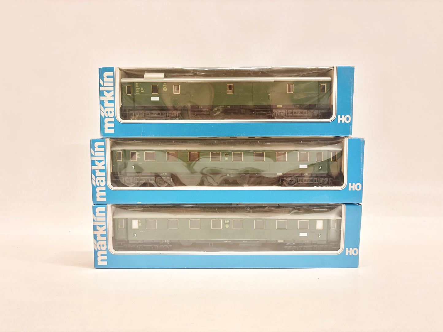 Märklin 4142 4144 Wagen-Set Schnellzugwagen DRG AC H0