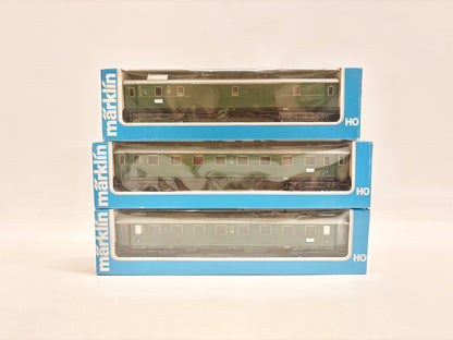 Märklin 4142 4144 Wagen-Set Schnellzugwagen DRG AC H0