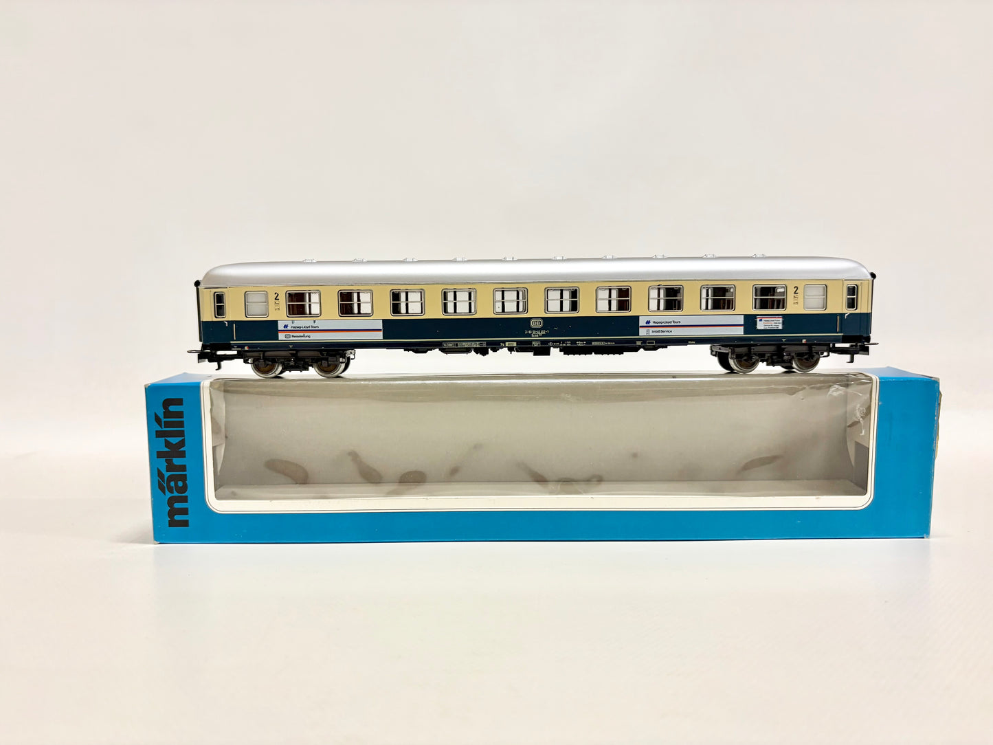 Märklin 4177 Personenwagen Personenwagen "Hapag Lloyd" DB AC H0