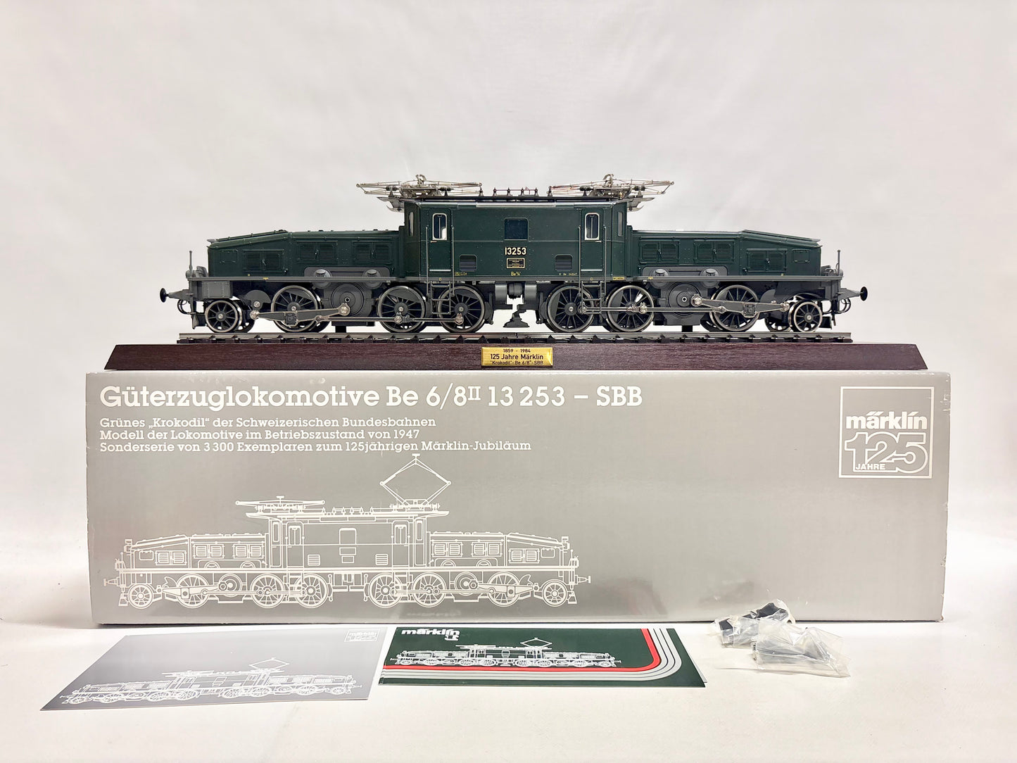 Märklin 5758 E-Lok Be 6/8 13253 Krokodil SBB Spur 1