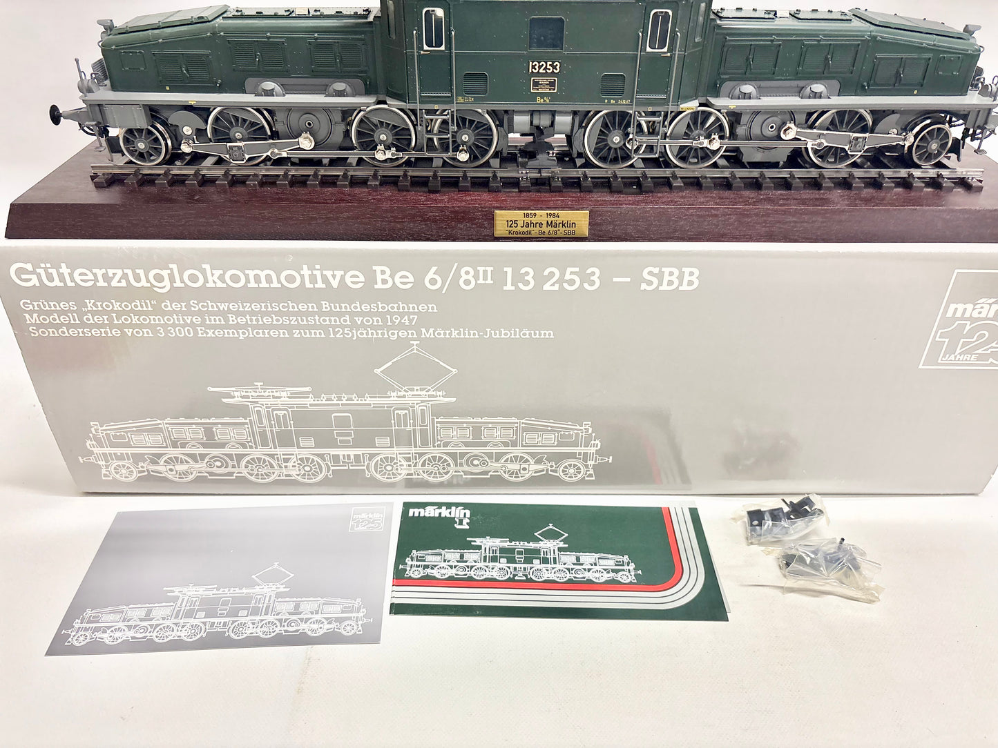 Märklin 5758 E-Lok Be 6/8 13253 Krokodil SBB Spur 1