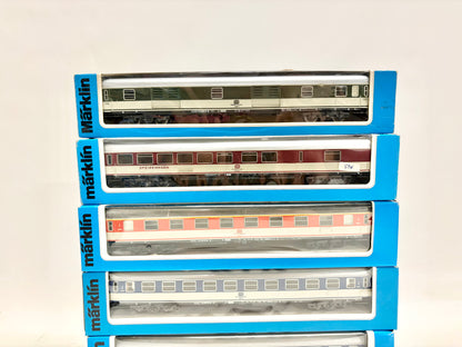 Märklin 4091 4094 4093 usw. Wagen-Set Schnellzugwagen DB AC H0