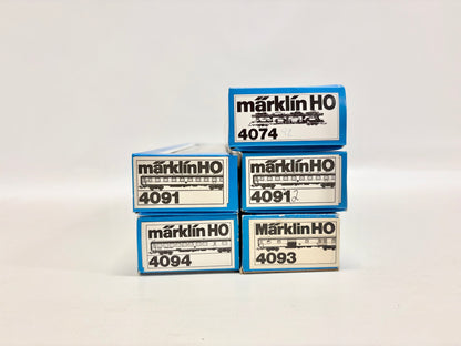 Märklin 4091 4094 4093 usw. Wagen-Set Schnellzugwagen DB AC H0