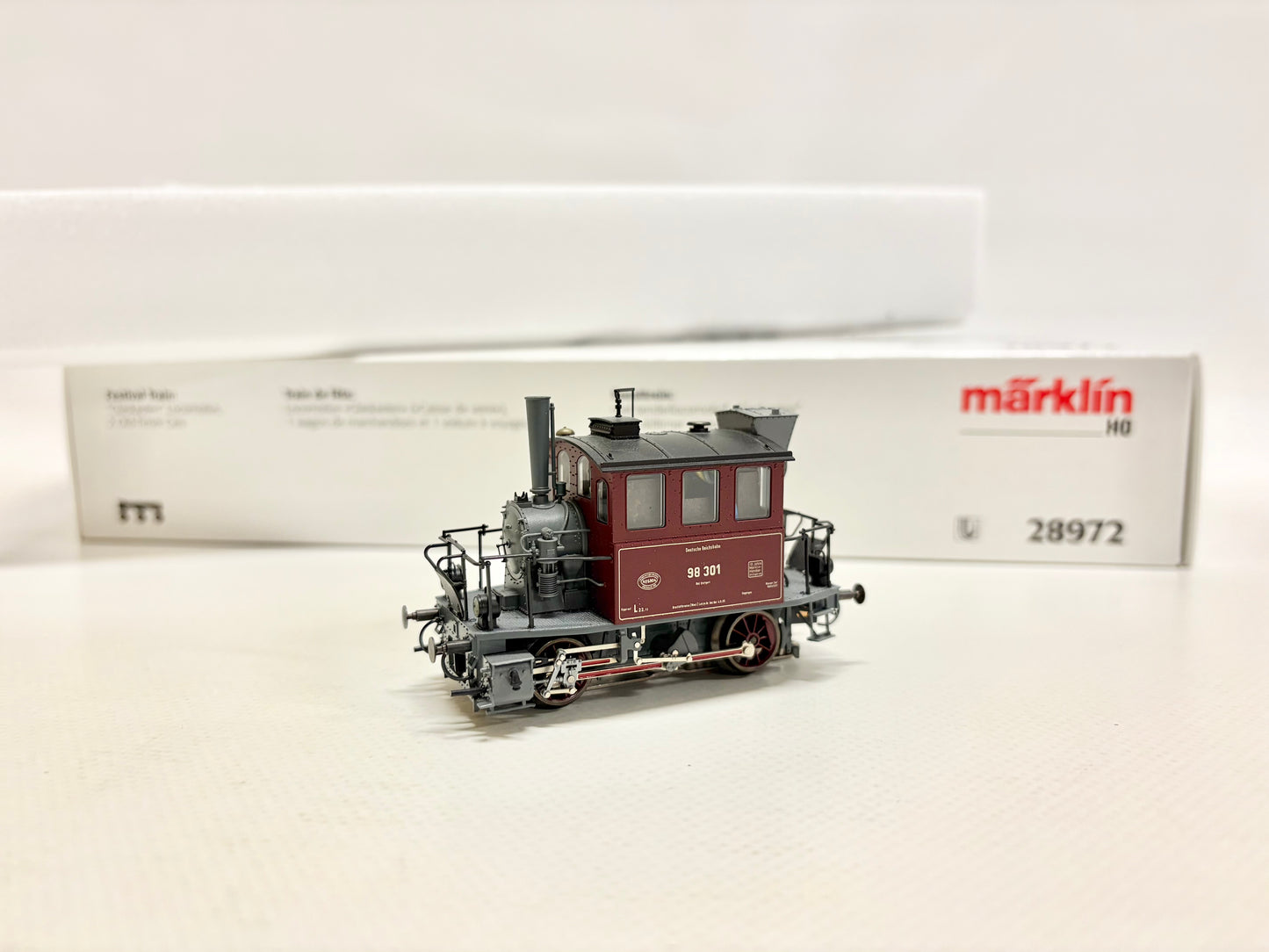 Märklin 28972 Digital Zugpackung Festzug mit Glaskasten Br 98 301 AC H0