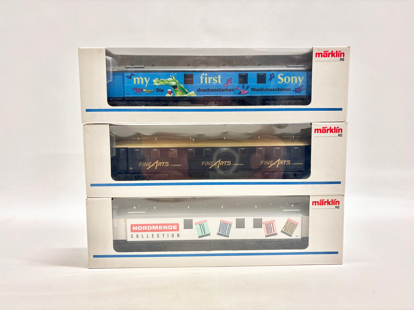 Märklin 45958 45959 45957 Werbewagen DB AC H0