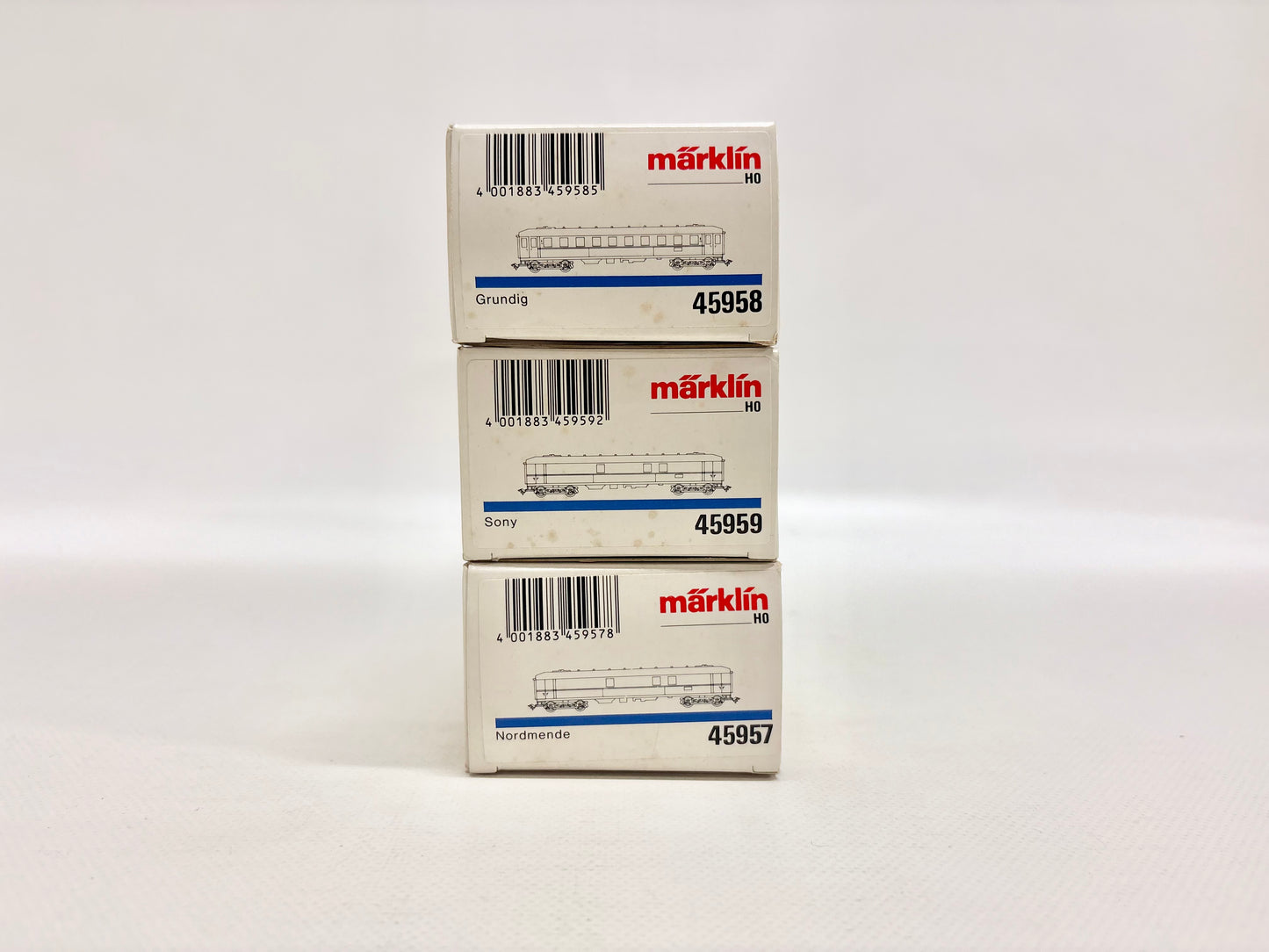 Märklin 45958 45959 45957 Werbewagen DB AC H0