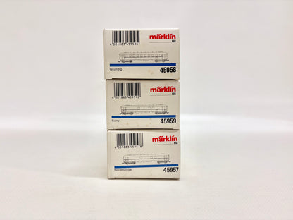 Märklin 45958 45959 45957 Werbewagen DB AC H0
