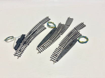 Märklin 2267 2268 K-Gauged Curved Turnouts AC H0