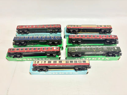 Märklin 4022 4024 usw. Wagen-Set Personenwagen D-Zug Wagen Konvolut DB AC H0
