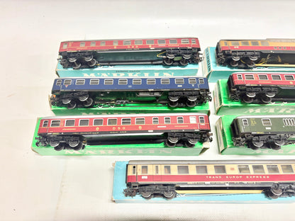 Märklin 4022 4024 usw. Wagen-Set Personenwagen D-Zug Wagen Konvolut DB AC H0