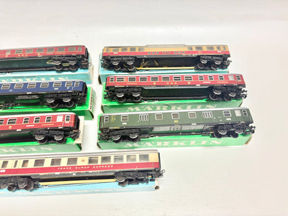 Märklin 4022 4024 usw. Wagen-Set Personenwagen D-Zug Wagen Konvolut DB AC H0