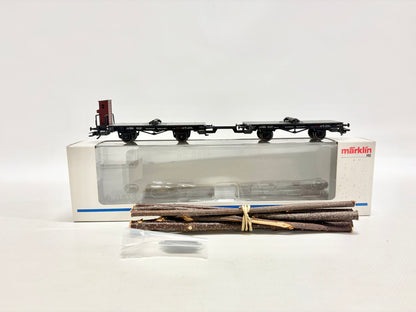 Märklin 48840 Langholzwagen Güterwagen DRG AC H0