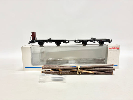 Märklin 48840 Langholzwagen Güterwagen DRG AC H0