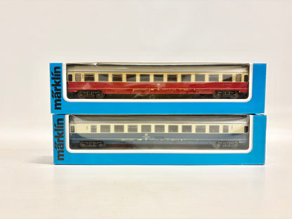 Märklin 4224 4225 Personenwagen IC DB AC H0