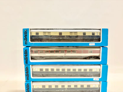Märklin 4091 4094 4092 4093 Personenwagen Schnellzugwagen Konvolut DB AC H0