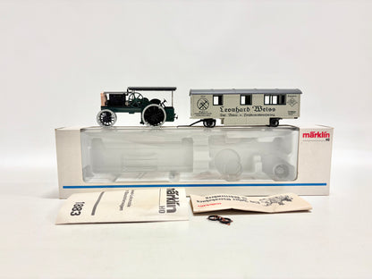 Märklin 1883 Diesel Lokomobile mit Werkstattwagen H0