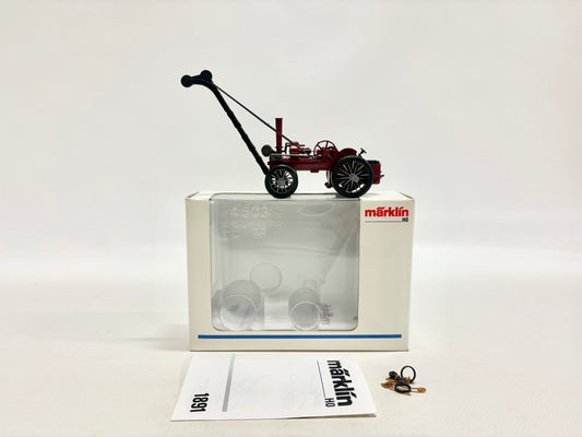 Märklin 1891 Lokomobil mit Kranaufsatz H0