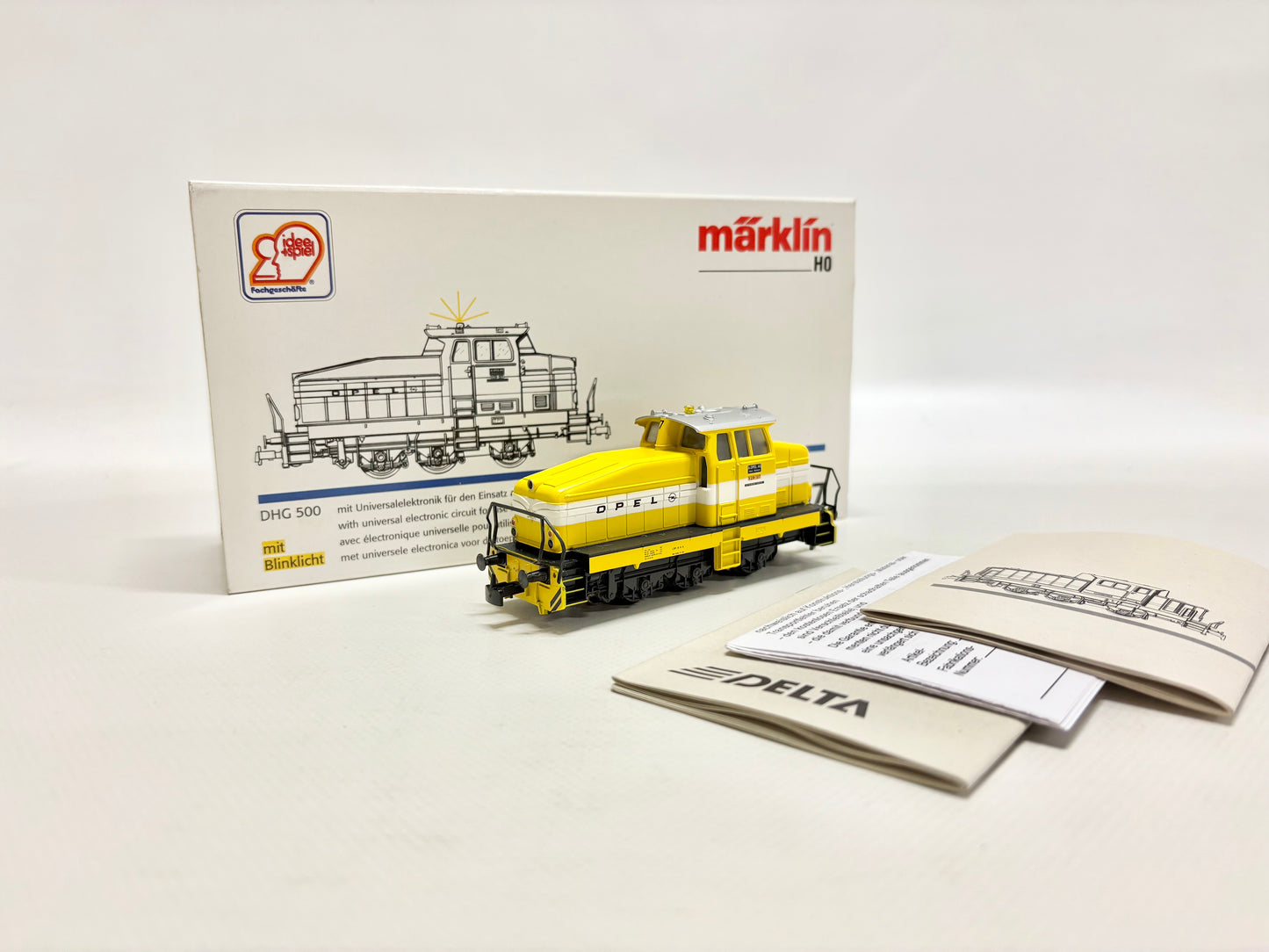 Märklin 33786 Digital Diesellok DHG 500 "Opel" Wekslok AC H0