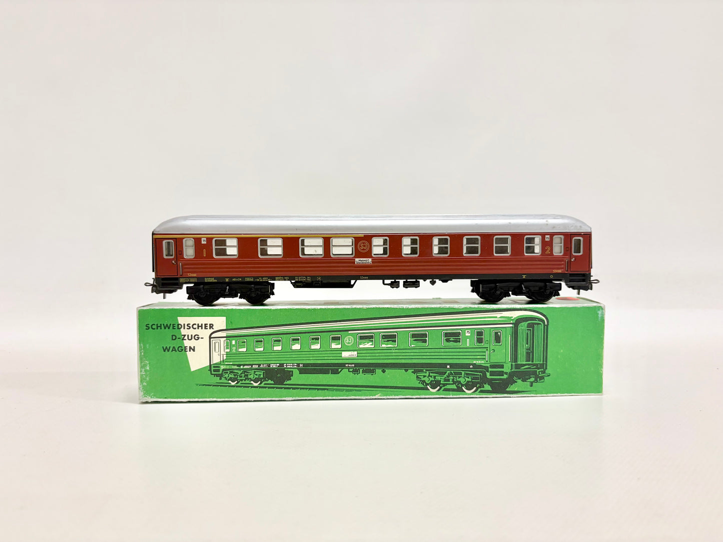 Märklin 4030 Personenwagen Schwedischer Schnellzugwagen SJ AC H0