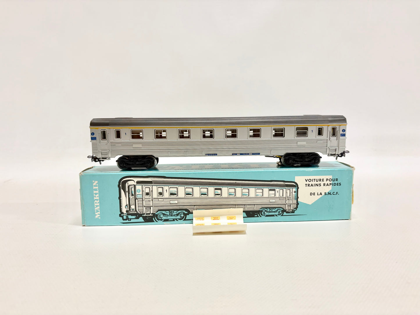 Märklin 4076 Personenwagen Inox-Schnellzugwagen SNCF AC H0