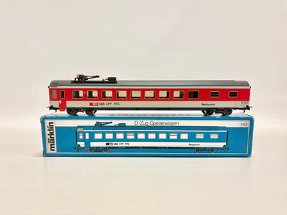 Märklin 4125 Dining Car SBB AC H0