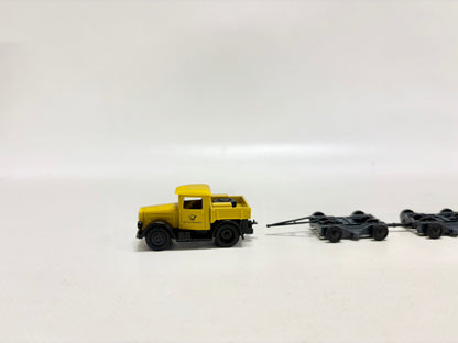 Märklin 45071 Postmuseumswagen Kalble mit Straßenroller DB AC H0