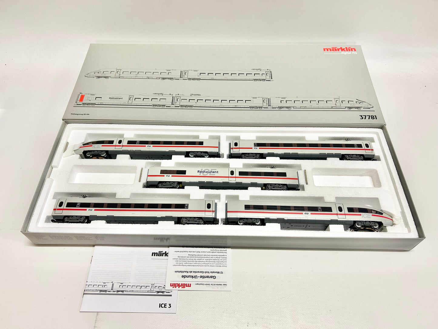 Märklin 37781 Mfx-Digital + Sound NS ICE Br 406 InterCityExpress H0