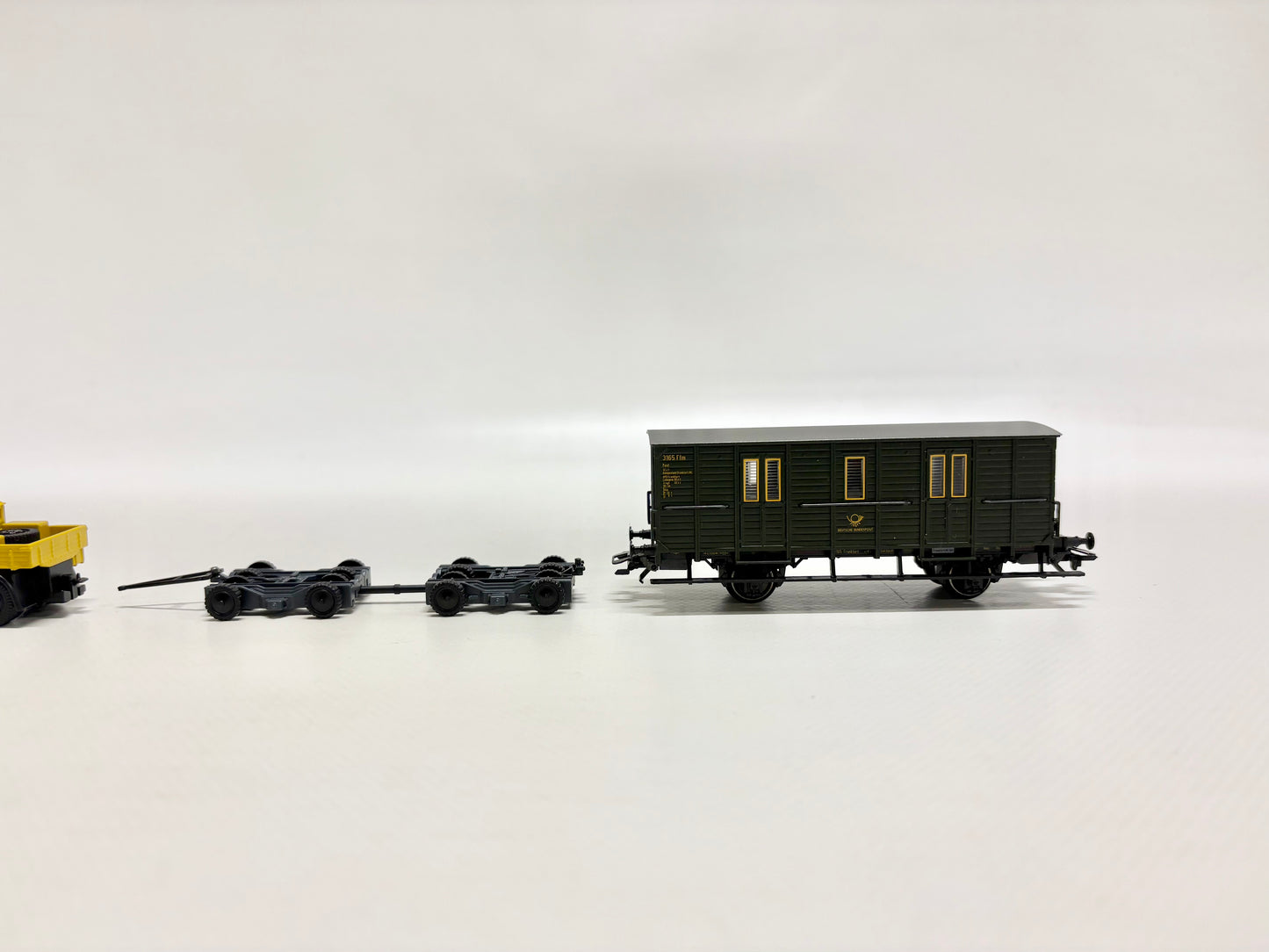 Märklin 45071 Postmuseumswagen Kalble mit Straßenroller DB AC H0