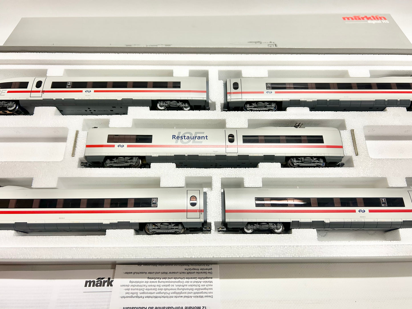 Märklin 37781 Mfx-Digital + Sound NS ICE Br 406 InterCityExpress H0