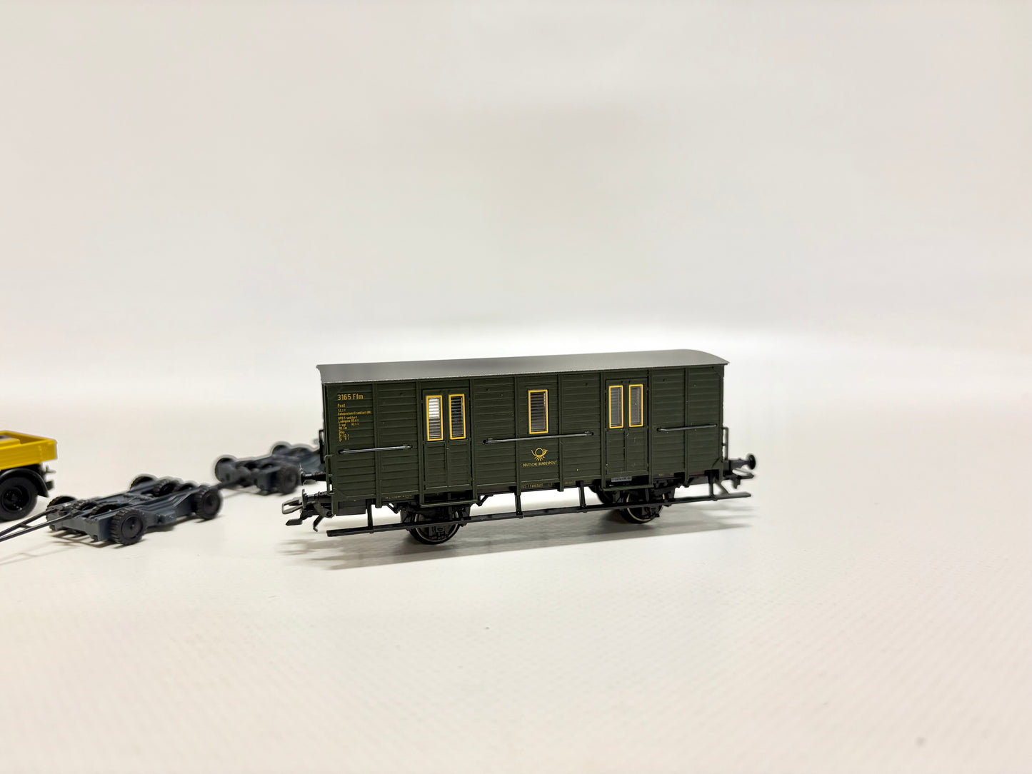 Märklin 45071 Postmuseumswagen Kalble mit Straßenroller DB AC H0