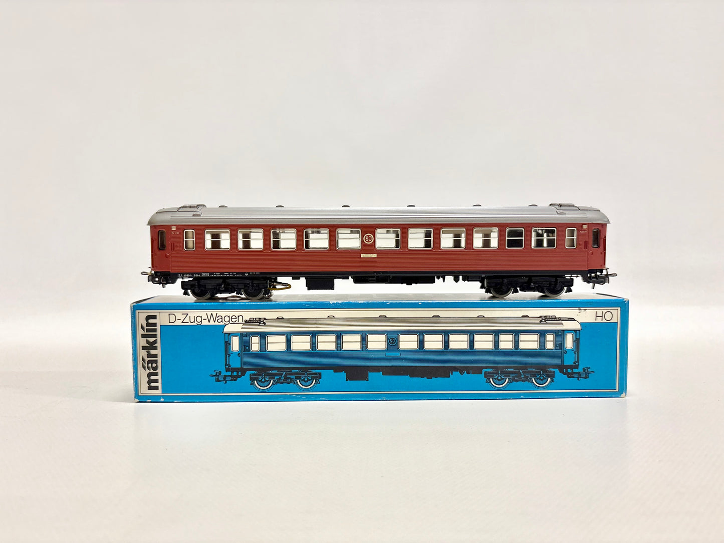 Märklin 4072 Personenwagen Schwedischer Schnellzugwagen SJ AC H0