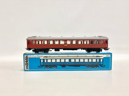 Märklin 4072 Personenwagen Schwedischer Schnellzugwagen SJ AC H0