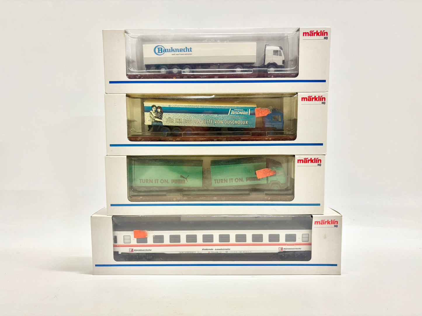 Märklin 4842 4843 4742 4232 Rollende Landstraße DB AC H0