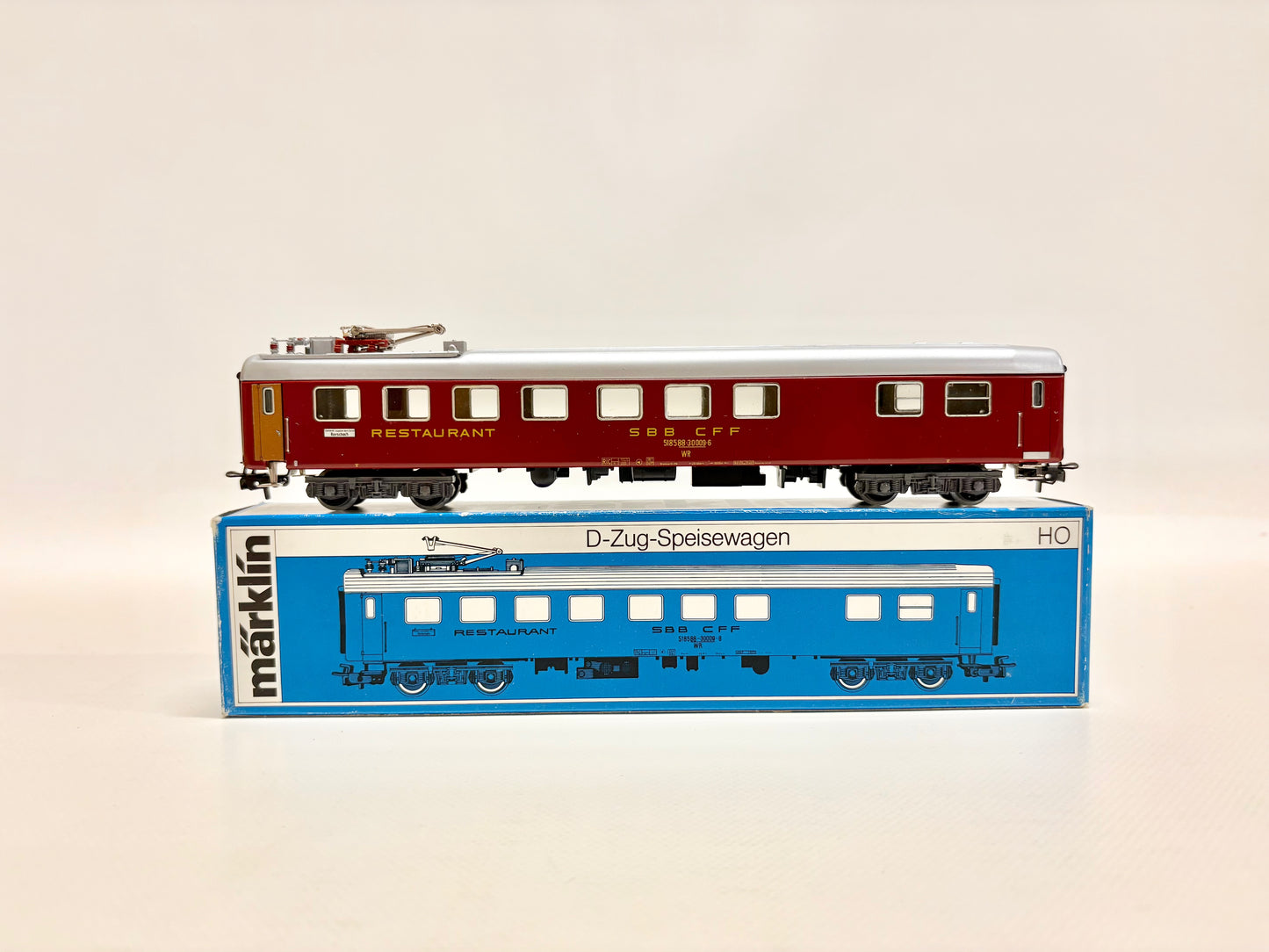 Märklin 4068 Personenwagen Speisewagen SBB AC H0
