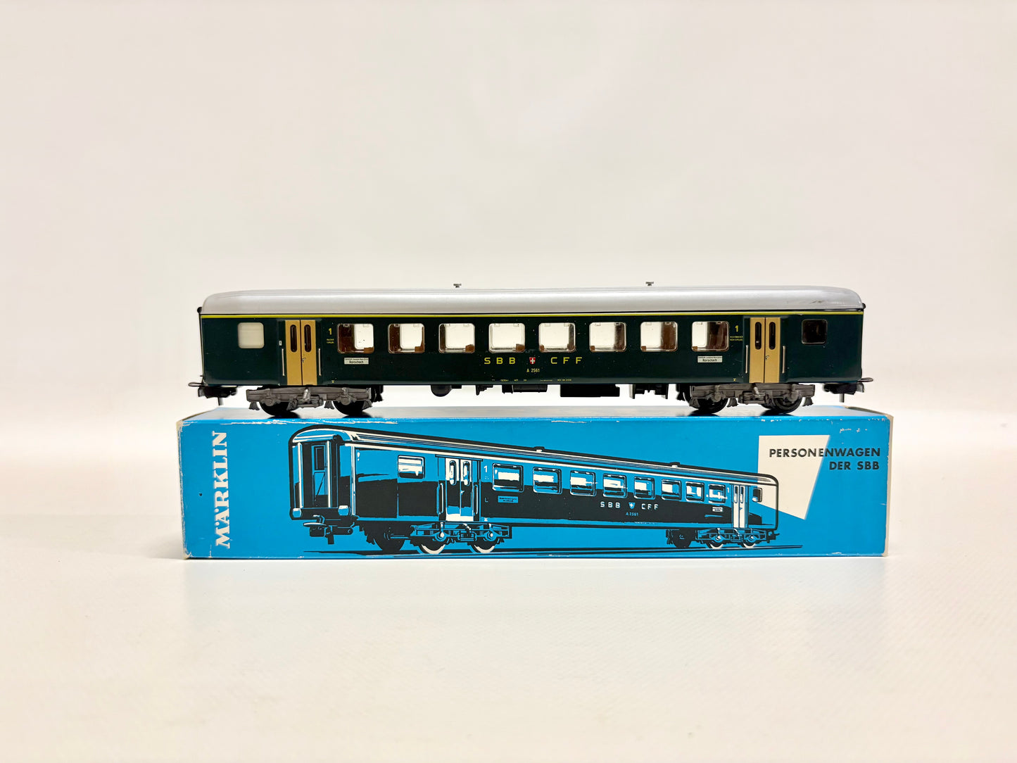Märklin 4066 Personenwagen Schnellzugwagen SBB AC H0
