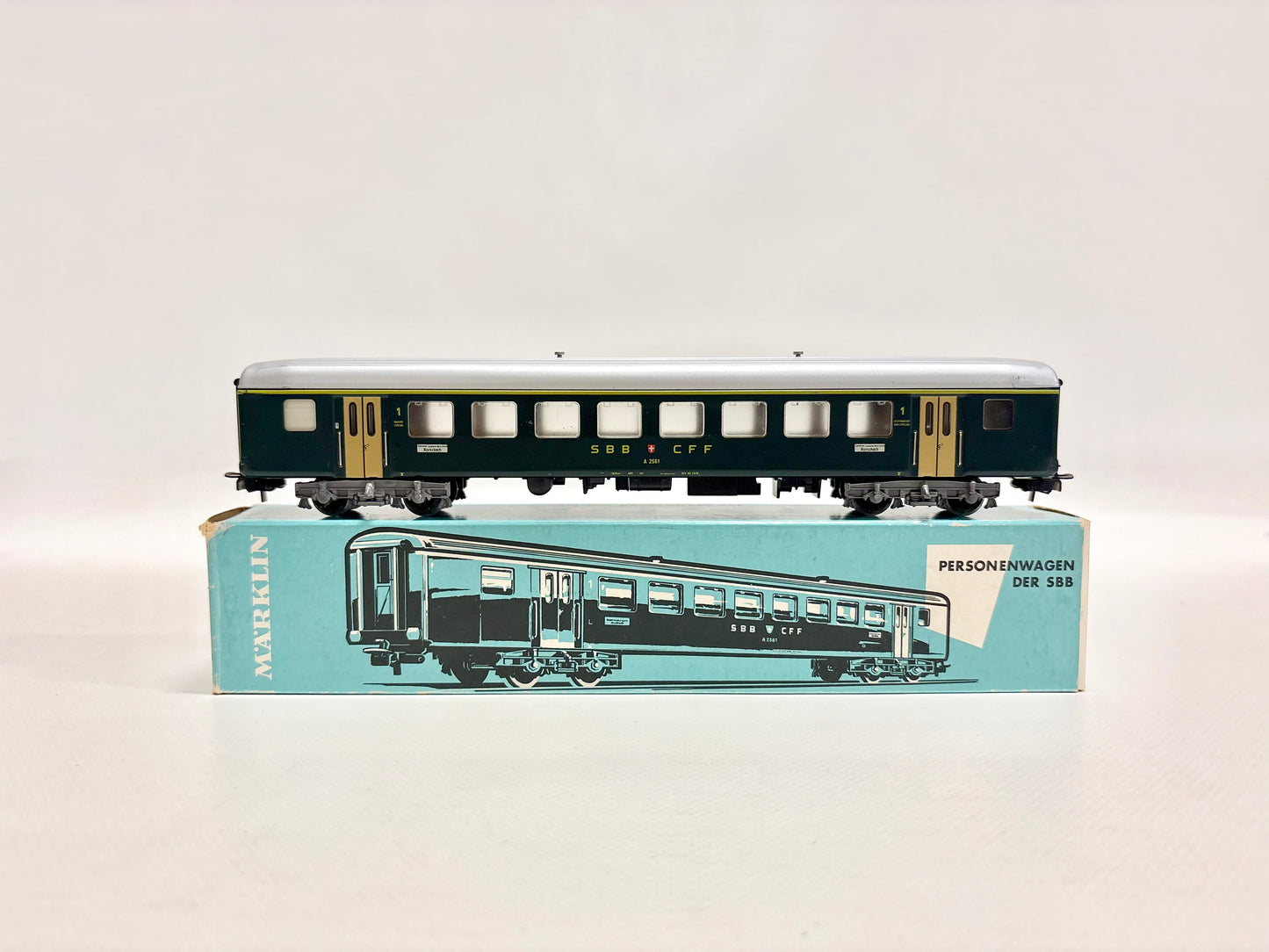 Märklin 4066 Personenwagen Schnellzugwagen SBB AC H0