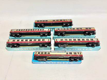 Märklin 4090 4088 4086 4087 4089 4085 Wagen-Set TEE Konvolut DB AC H0