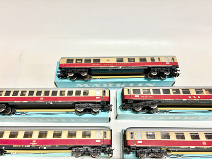 Märklin 4090 4088 4086 4087 4089 4085 Wagen-Set TEE Konvolut DB AC H0