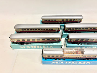 Märklin 4090 4088 4086 4087 4089 4085 Wagen-Set TEE Konvolut DB AC H0
