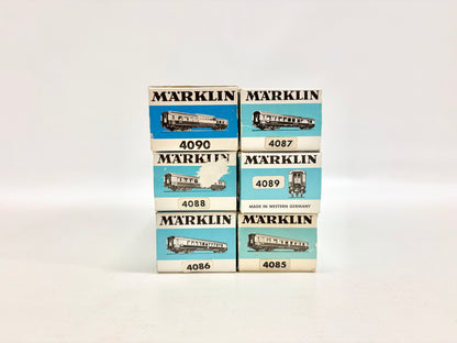 Märklin 4090 4088 4086 4087 4089 4085 Wagen-Set TEE Konvolut DB AC H0