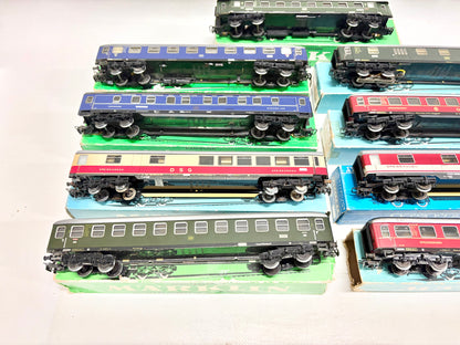Märklin 9x D-Zug Wagen Personenwagen Konvolut DB AC H0