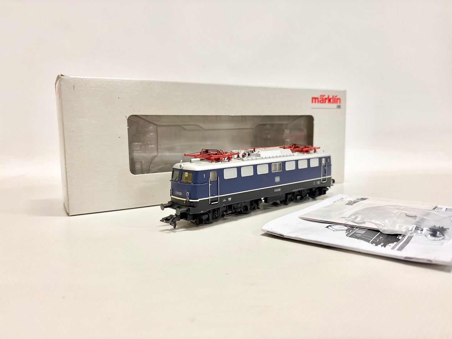 Märklin 37107 Mfx-Digital + Sound E-Lok Br E10 231 DB AC H0