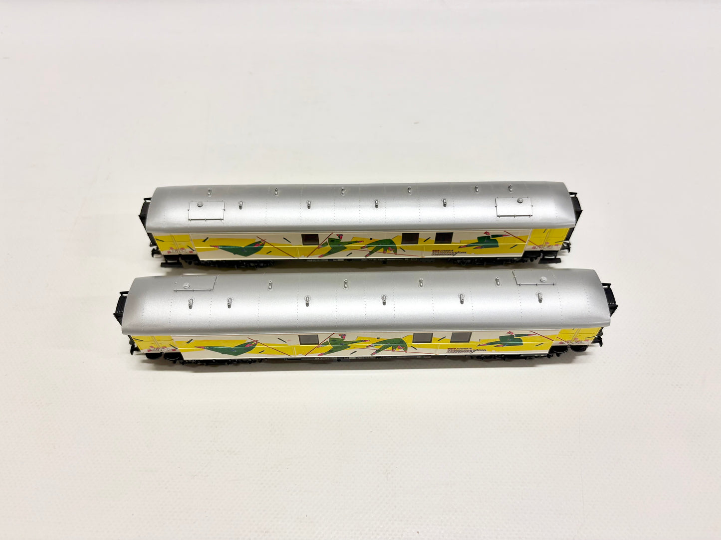 Märklin 2x Werbewagen 150 Jahre Kreissparkasse DB AC H0