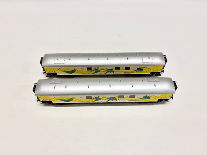 Märklin 2x Werbewagen 150 Jahre Kreissparkasse DB AC H0