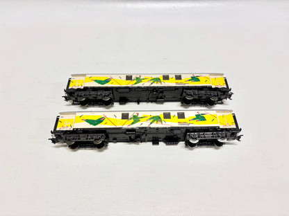 Märklin 2x Werbewagen 150 Jahre Kreissparkasse DB AC H0