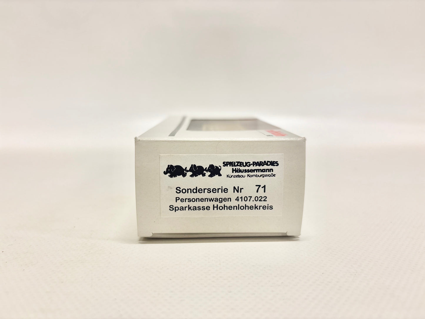 Märklin 4107.022 SoMo Sparkasse Hohenlohekreis DB AC H0