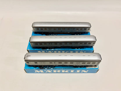 Märklin 4083 4082 4081 Wagen-Set Silberlinge Nahverkehrswagen DB AC H0