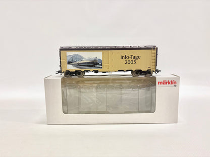 Märklin 45682 USA Box Car Info Tage 2005 Güterwagen AC H0